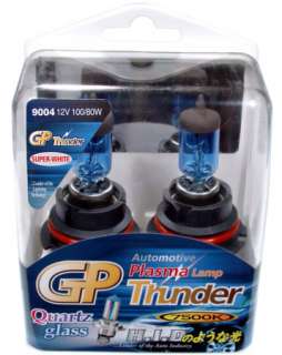 GP Thunder 7500K Super White Xenon Fog Light Bulbs H3  