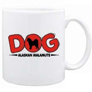    New  Alaskan Malamute / Silhouette   Dog  Mug Dog