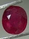 88 Ct MOGOK PIGEON BLOOD RED OVAL RUBY 8.8X7.83