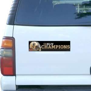  New Orleans Saints Super Bowl XLIV Champions Black SBXLIV 