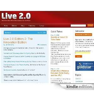  Live 2.0 Kindle Store Goldstar Jim McCarthy