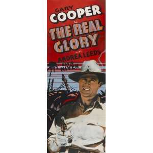 The Real Glory Poster Insert 14x36 Gary Cooper David Niven Andrea 