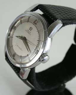 1950s Omega Seamaster Black Dial Stainless w/Omega Band Auto Cal.470 