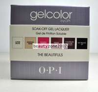   Kit OPI Gelcolor Gel Color Soak off gel Lacquer 619828080943  