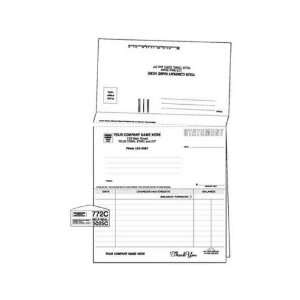  1 part form   Manual statement with return envelope 