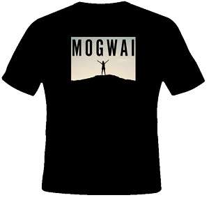 Mogwai Scotland Glasgow Band Music Indie Black T Shirt  