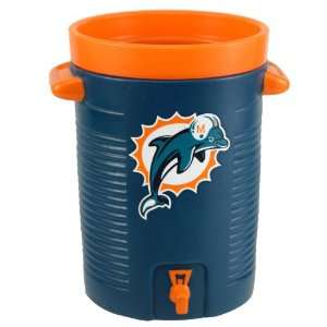  Miami Dolphins Aqua Water Cooler Cup: Sports & Outdoors