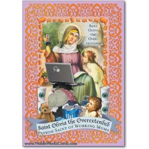  Funny Mothers Day Card St. Olivia Humor Greeting Ron 