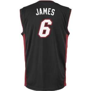 LeBron James Youth Replica Jersey   Miami Heat Jerseys (Black)