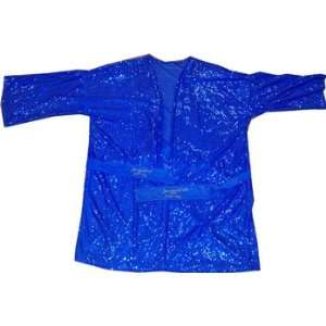  Muhammad Ali Autographed Blue Lam? Robe: Sports & Outdoors