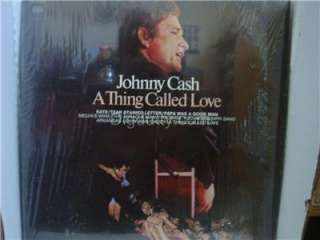 Johnny Cash A THING CALLED LOVE   1972 Vinyl LP KC 31332 NM / NM 