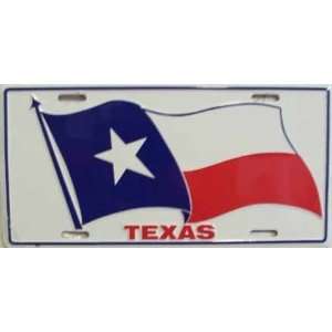  Texas Waving Flag License Plate: Everything Else