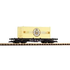   CAR WITH WARSTEINER CONTAINER   PIKO G SCALE MODEL TRAIN CARS 37711
