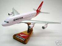 380 Qantas Airbus A380 Airplane Wood Model BIG  