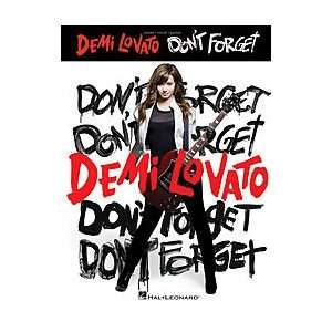  Demi Lovato   Dont Forget (0884088283087) Books