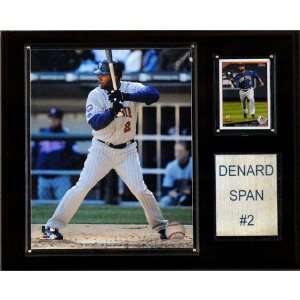  MLB Denard Span Minnesota Twins Player Plaque: Home 