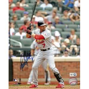  MLB Saint Louis Cardinals Mark DeRosa Autographed 8 by 10 