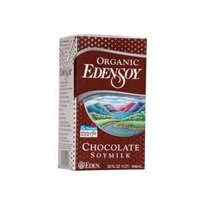 Eden Foods, Organic Chocolate Edensoy, 12/32 Oz  Grocery 