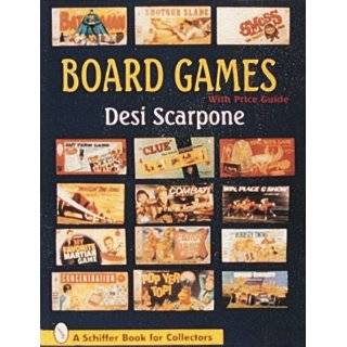 board games with price guide a schiffer book for collectors by desi 