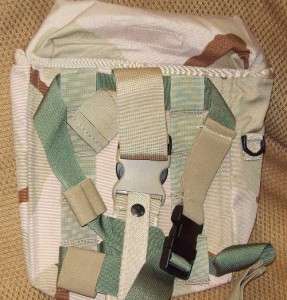 Desert Cammo Leg Bag including Straps  