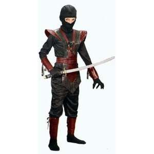  NINJA FIGHTER LEATHER CHILD COSTUME: Toys & Games