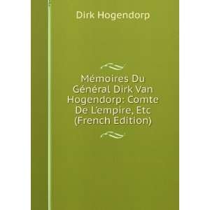    Comte De Lempire, Etc (French Edition) Dirk Hogendorp Books