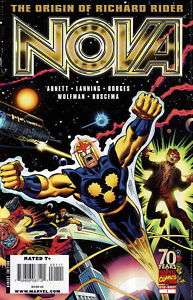 Nova Origin of Richard Rider DAN ABNETT & ANDY LANNING  