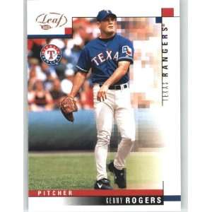  2003 Leaf #114 Kenny Rogers   Texas Rangers (Baseball 