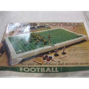   Tudor Tru Action Electric Football Game Model #500 1949: Toys & Games