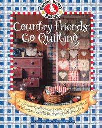 Gooseberry Patch Country Friends Go Quilting 2000, Paperback 