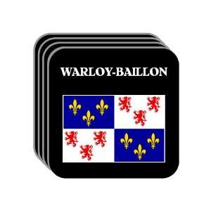 Picardie (Picardy)   WARLOY BAILLON Set of 4 Mini Mousepad Coasters