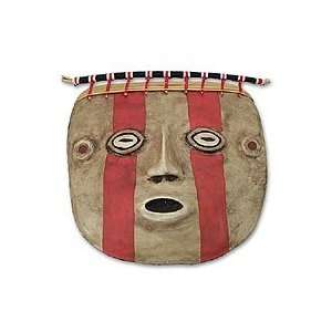  NOVICA Recycled paper mask, Wari Culture Home & Kitchen