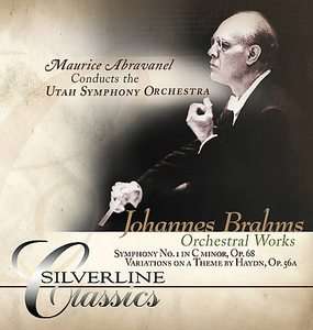 Maurice Abravanel   Johannes Brahms Orchestral Works DualDisc, 2005, 2 