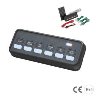 Onus LED Lightbar Recovery Emergency Digital Controller Switch Unit 6 