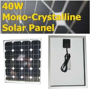  40 Watt 12v Mono crystalline Solar Panel Module 