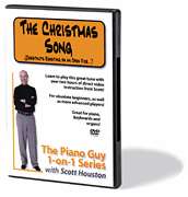 Scott The Piano Guy   Christmas Song 1 on 1 Lessons DVD  