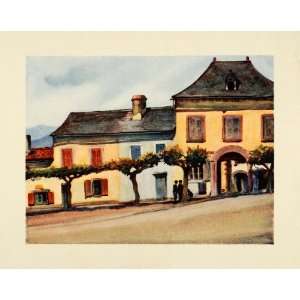   Port France Basque Art Pyrenees   Original Color Print: Home & Kitchen