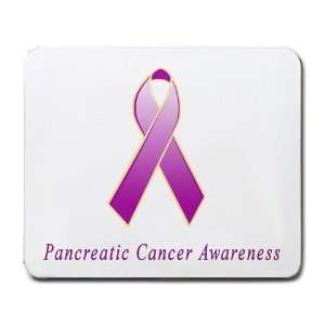  Pancreatic Cancer Awareness Ribbon Mouse Pad Office 