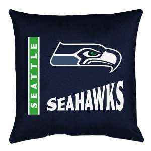  Seattle Seahawks NFL Bedding Toss Pillow: Home & Kitchen