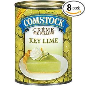 Comstock Key Lime Pie Filling and Topping, 22 Ounce (Pack of 8 