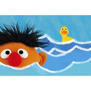 Sesame Street, Ernie and Rubber Ducky , 20 x 30 Poster Print:  