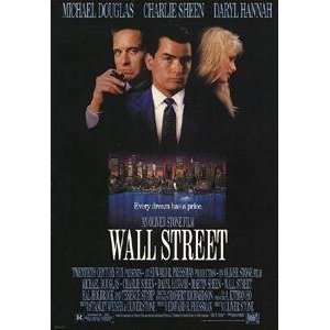  Wall Street Greed Is Good Movie Poster: Home & Kitchen