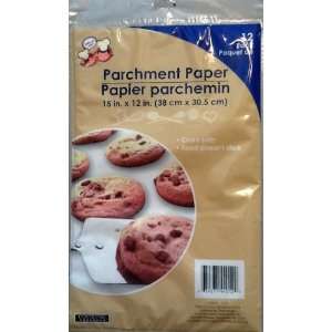  Parchment Paper Sheets   15 in. x 12 in.   12 pack 
