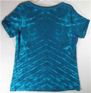   New Approach) Shibori Wearable Art Cotton T Shirt, Tie Dye  