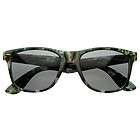   Military Print Army Wayfarers Style Sunglasses 8174 Free Pouch