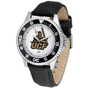    UCF Knights Mens Leather Competitor Sport Watch