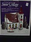 SNOW VILLAGE RED CUP CAFE WATERTOWER NRFB MINT  