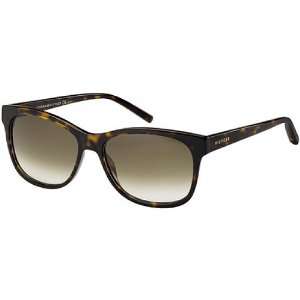 Tommy Hilfiger 1985/S Womens Sports Sunglasses   Dark Havana/Brown 