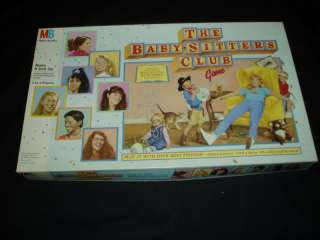 THE BABY SITTERS CLUB GAME MILTON BRADLEY 1989  
