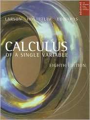 Calculus of a Single Variable, (0618503048), Ron Larson, Textbooks 